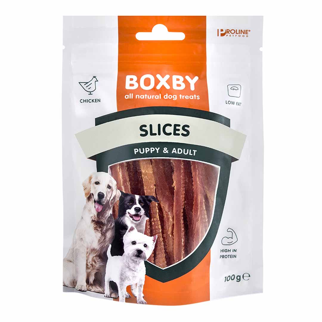 Boxby Slices Dog Treats 100G