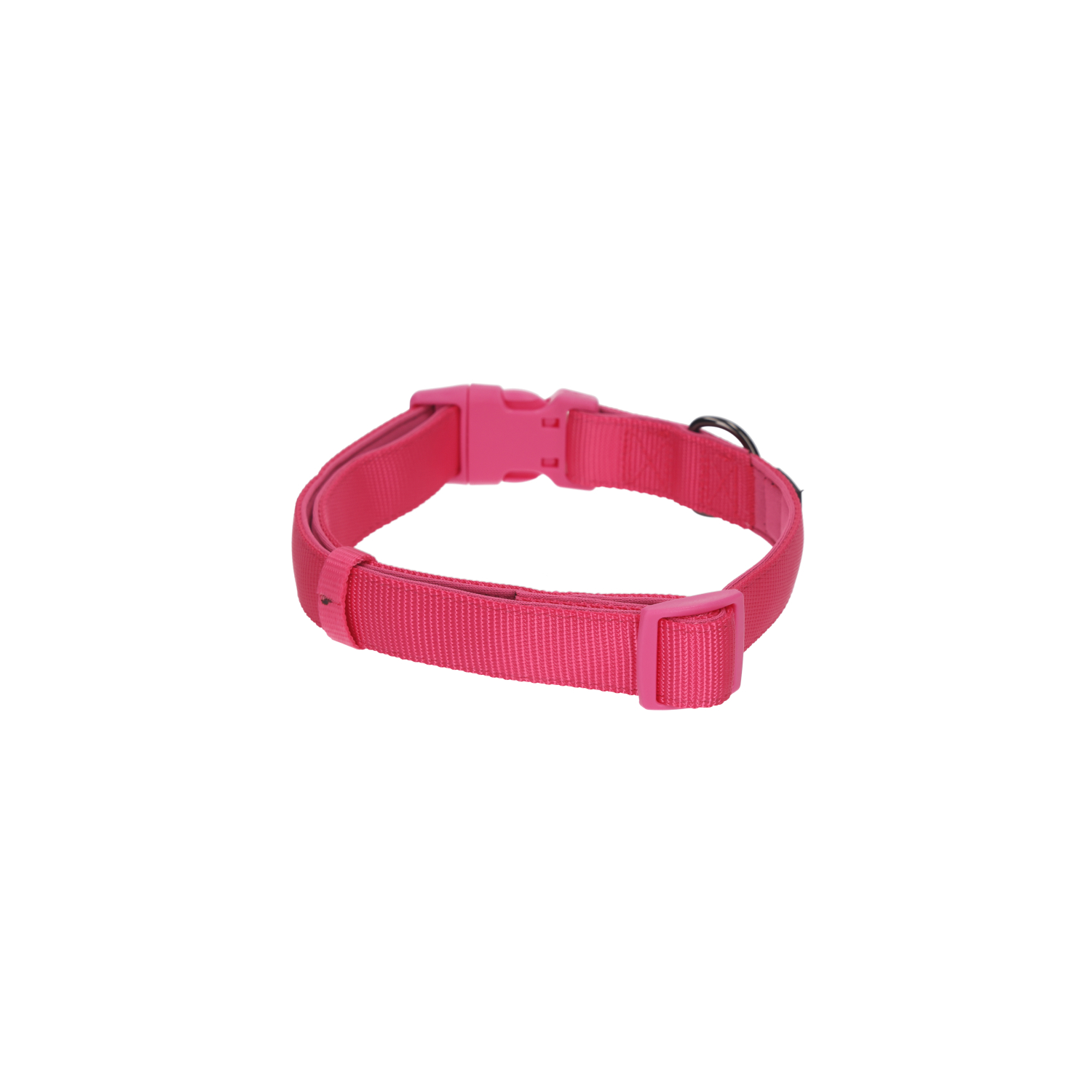 Rufus & Rosie Padded Dog Collar, Medium, Pink