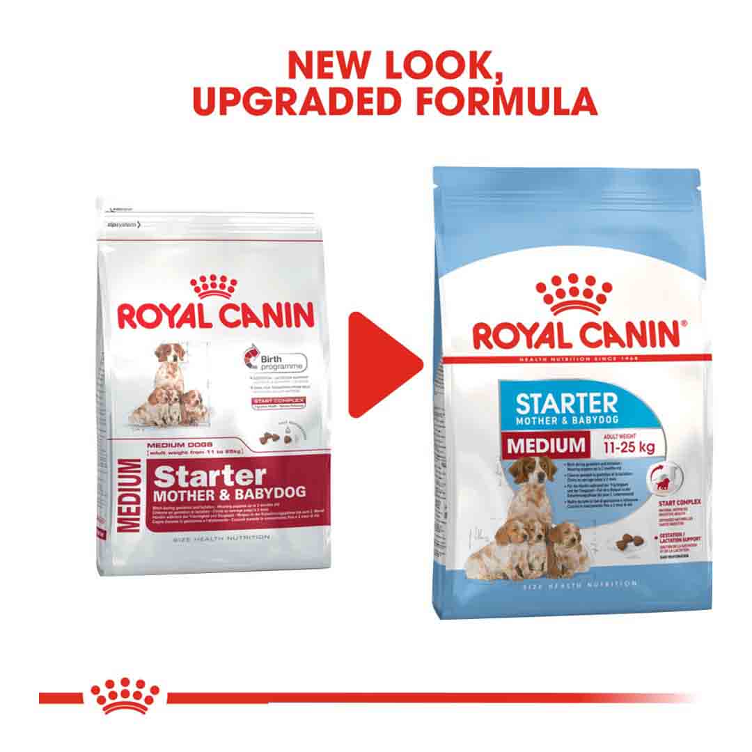 Royal Canin Dry Dog Food Medium Starter Mother & Babydog 4kg