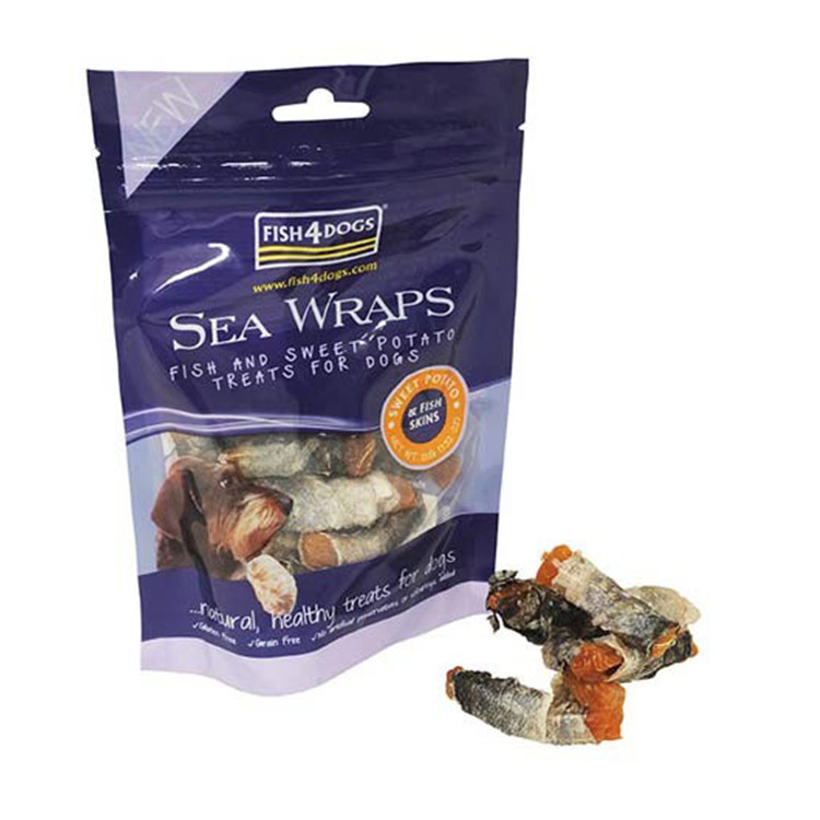Fish4Dogs Sea Wrap Sweet Potato 100g