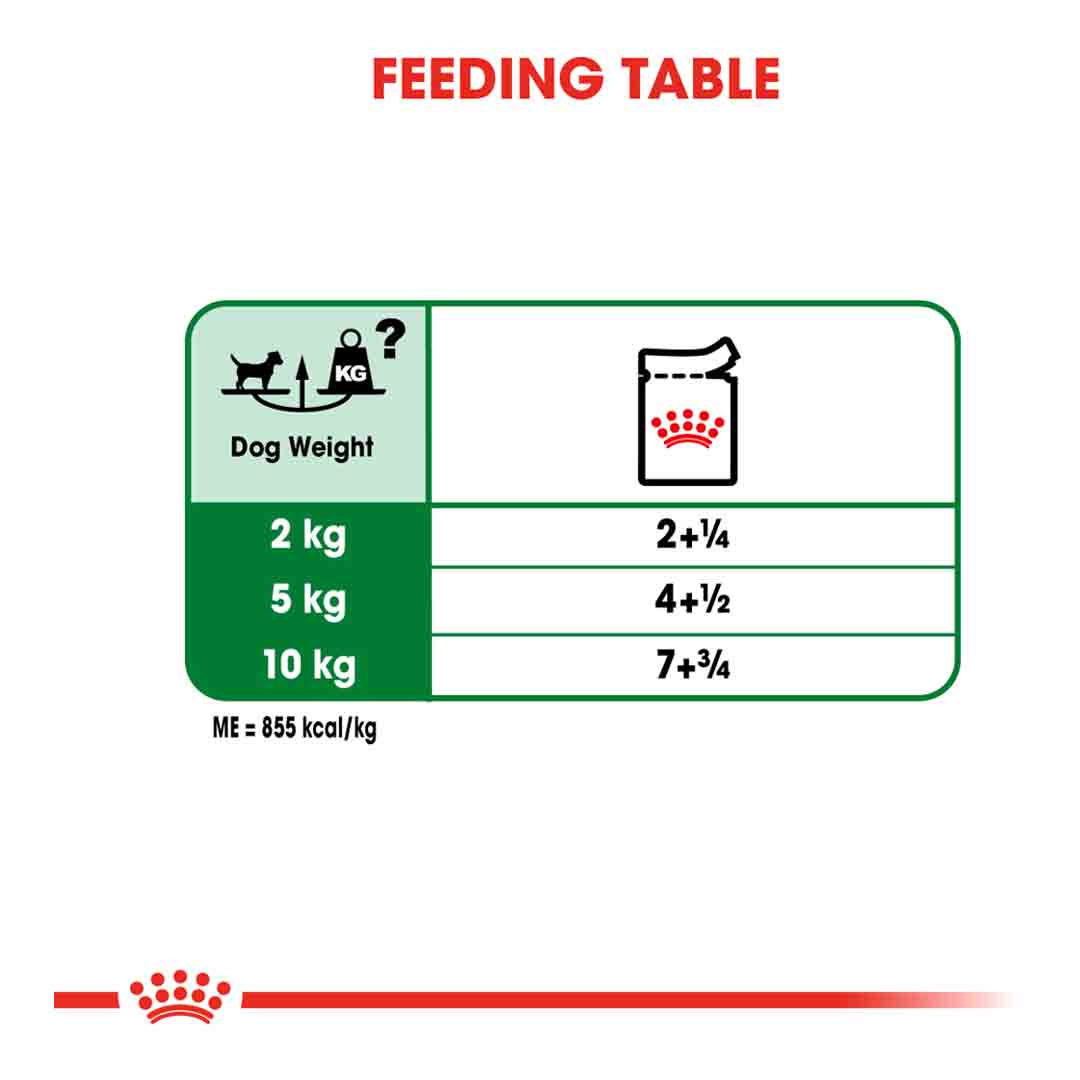 Royal Canin Wet Dog Food Mini Adult in Gravy 85g