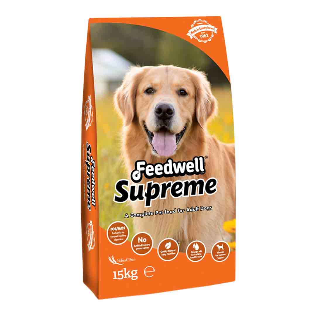 Feedwell Supreme Dry Dog Food, 15kg