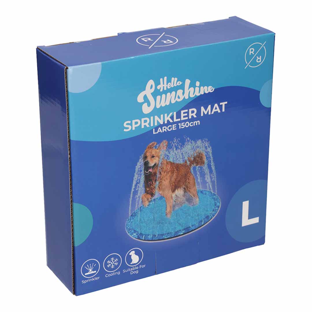 Rufus & Rosie Sprinkler Dog Cooling Mat Large