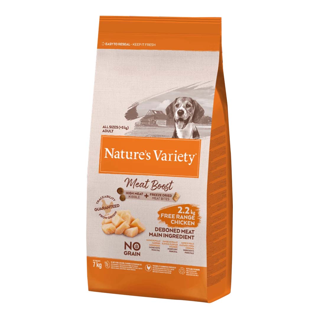 Natures Variety Dog Food Meat Boost, Free Range Chicken, 7kg