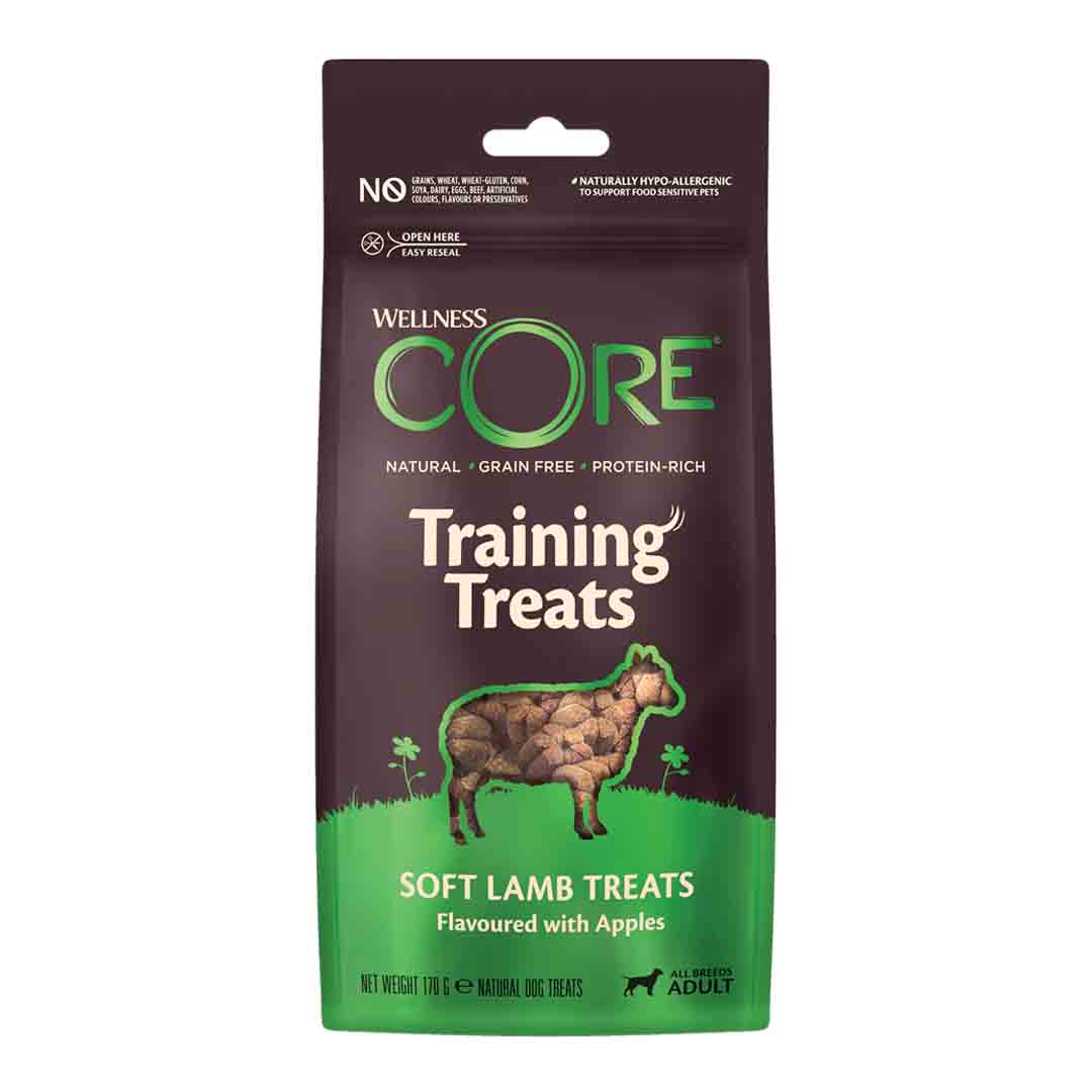 Wellness CORE Lamb with Apple Dog Training Treats, 170g