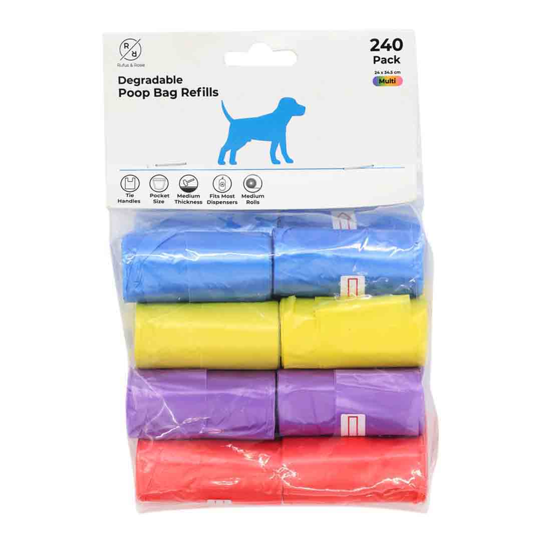 Rufus & Rosie Poop Bag Refill, Large