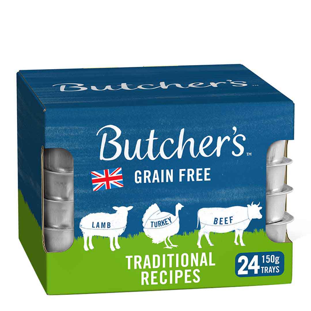 Butcher's Traditional Recipes Dog Food Trays 24 x 150g