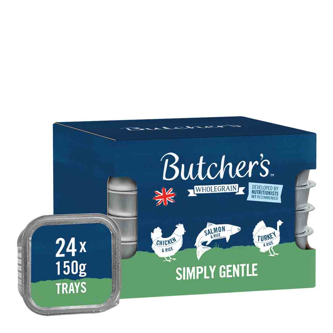 Butcher's Simply Gentle Dog Food Trays 24x150g