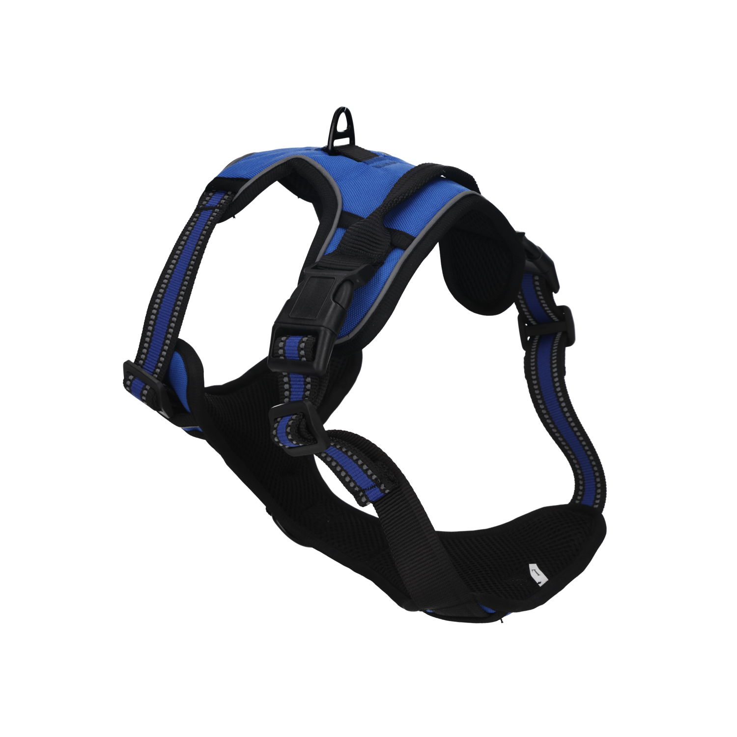 Rufus & Rosie Adjustable Blue Sports Dog Harness, Small