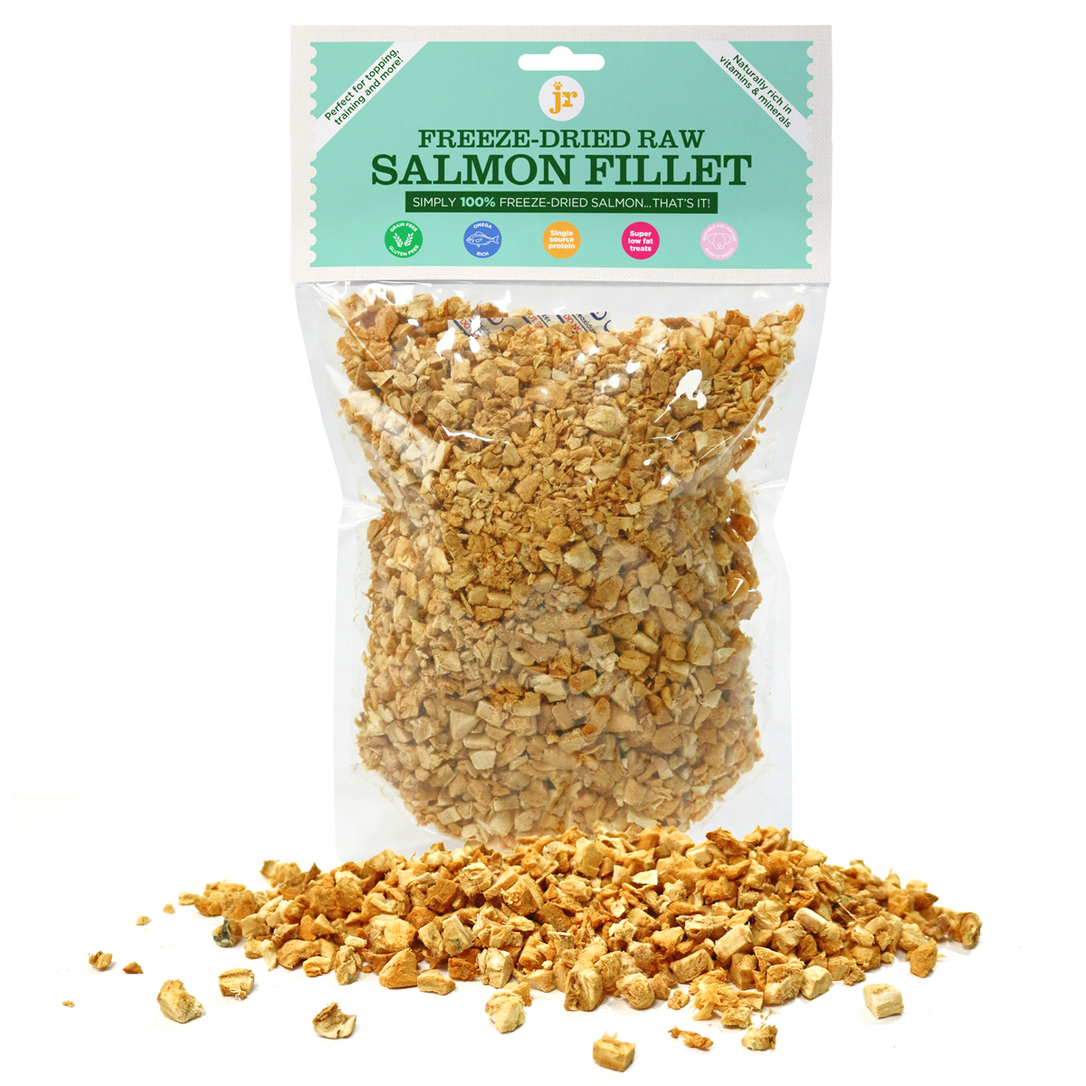 Jr Pet Products Freeze Dried Salmon Fillets 200g