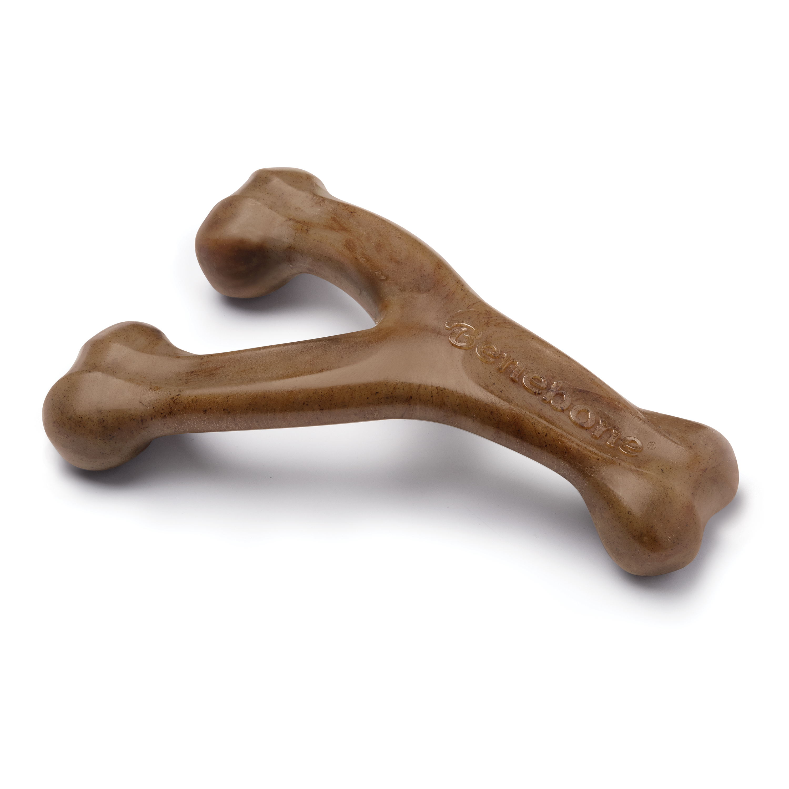 Benebone Wishbone Bacon Dog Toy Large