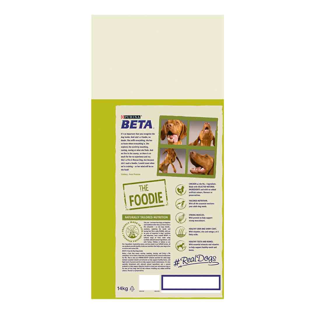 BETA Adult Dog Food with Chicken 14kg