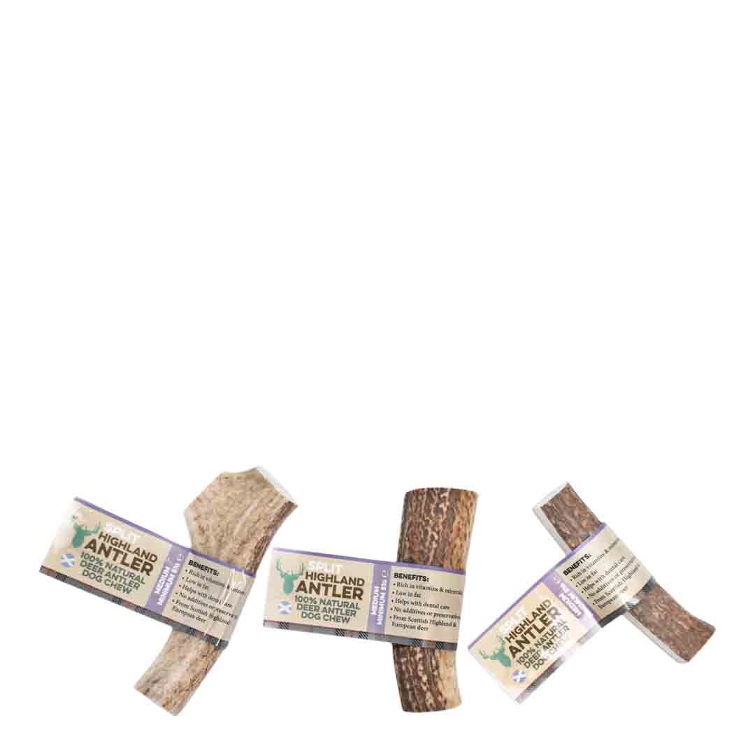 Split Antler Dog Chew, Medium