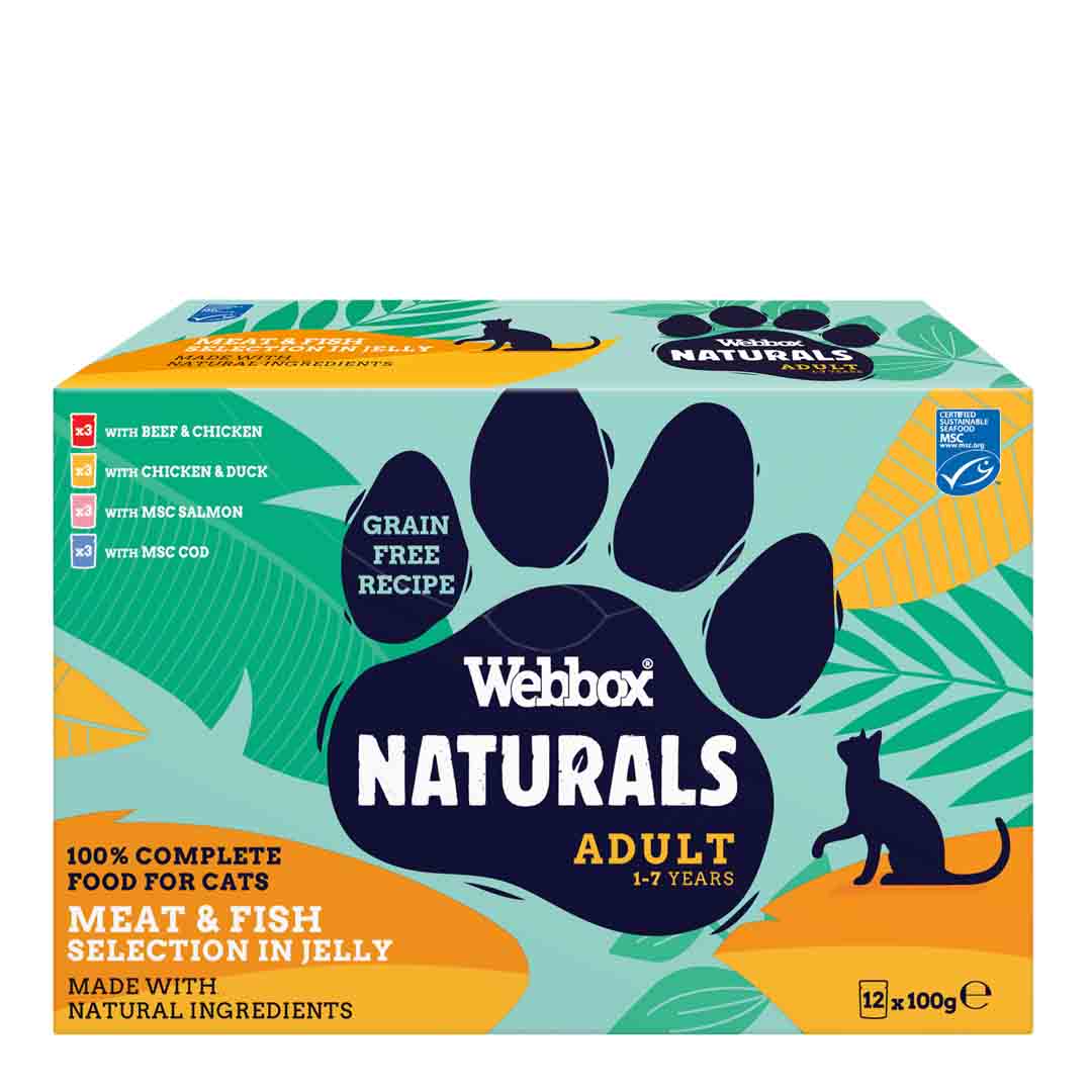 Webbox Naturals Cat Food Multipack Mixed in Jelly