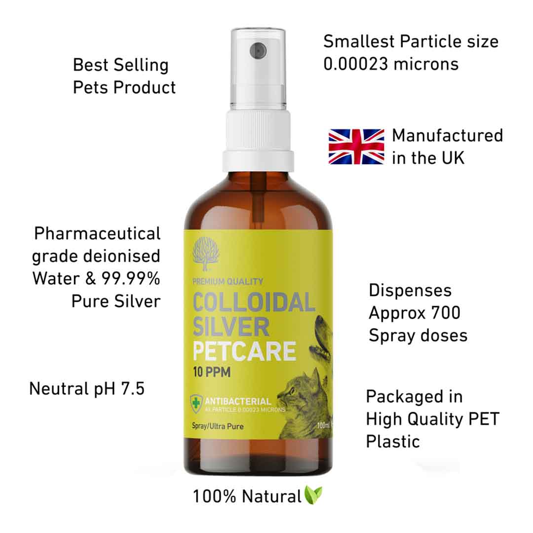 Natures Greatest Secret, Colloidal Silver Pump Spray, 100ml