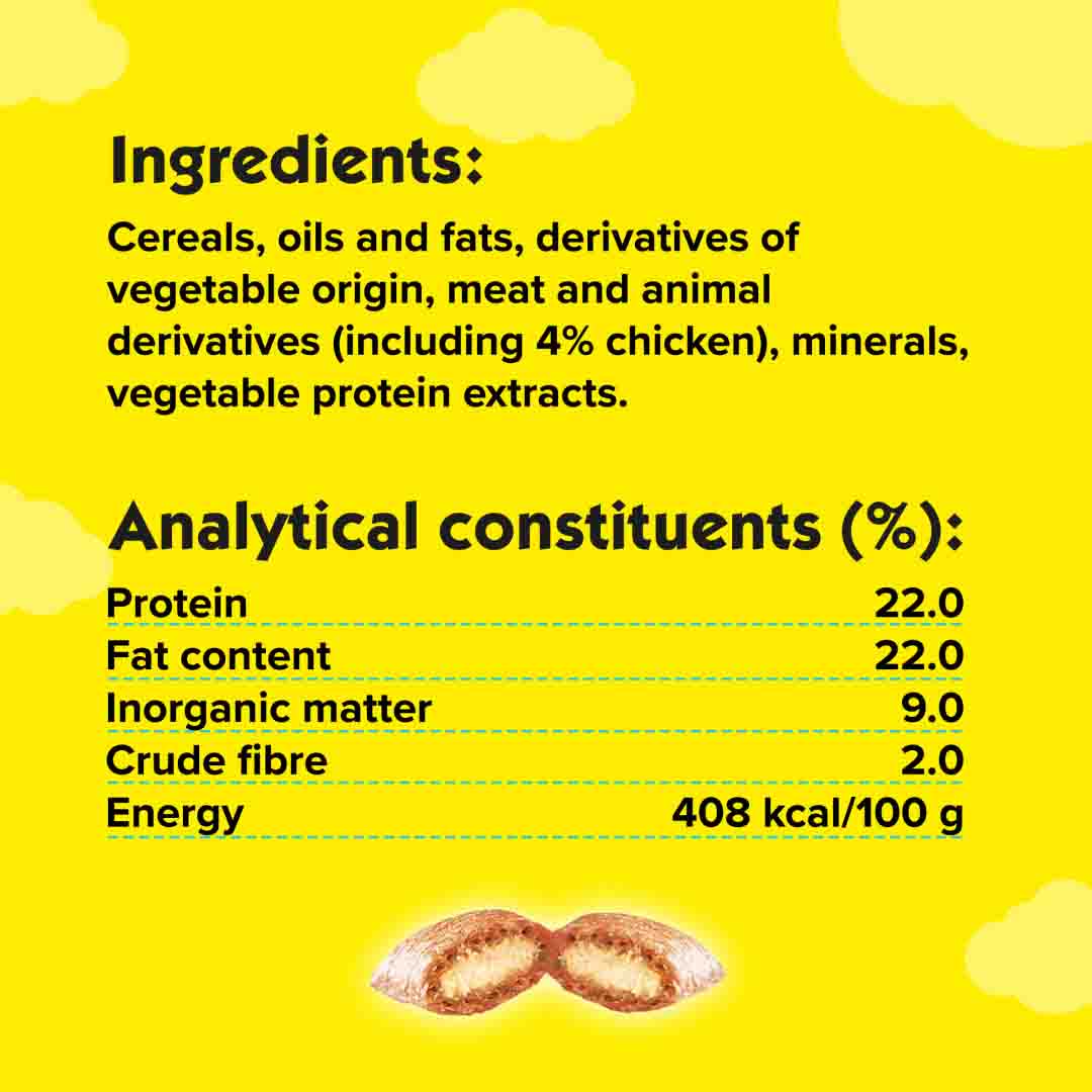Dreamies Cat Treats Mega Tub Chicken 350g