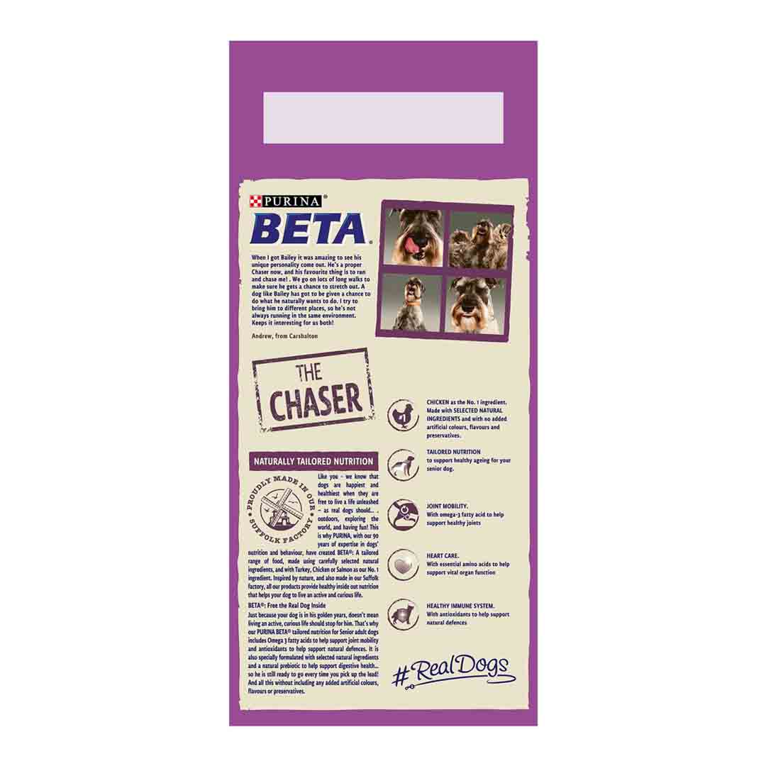 BETA Senior Dog Food with Chicken 2kg