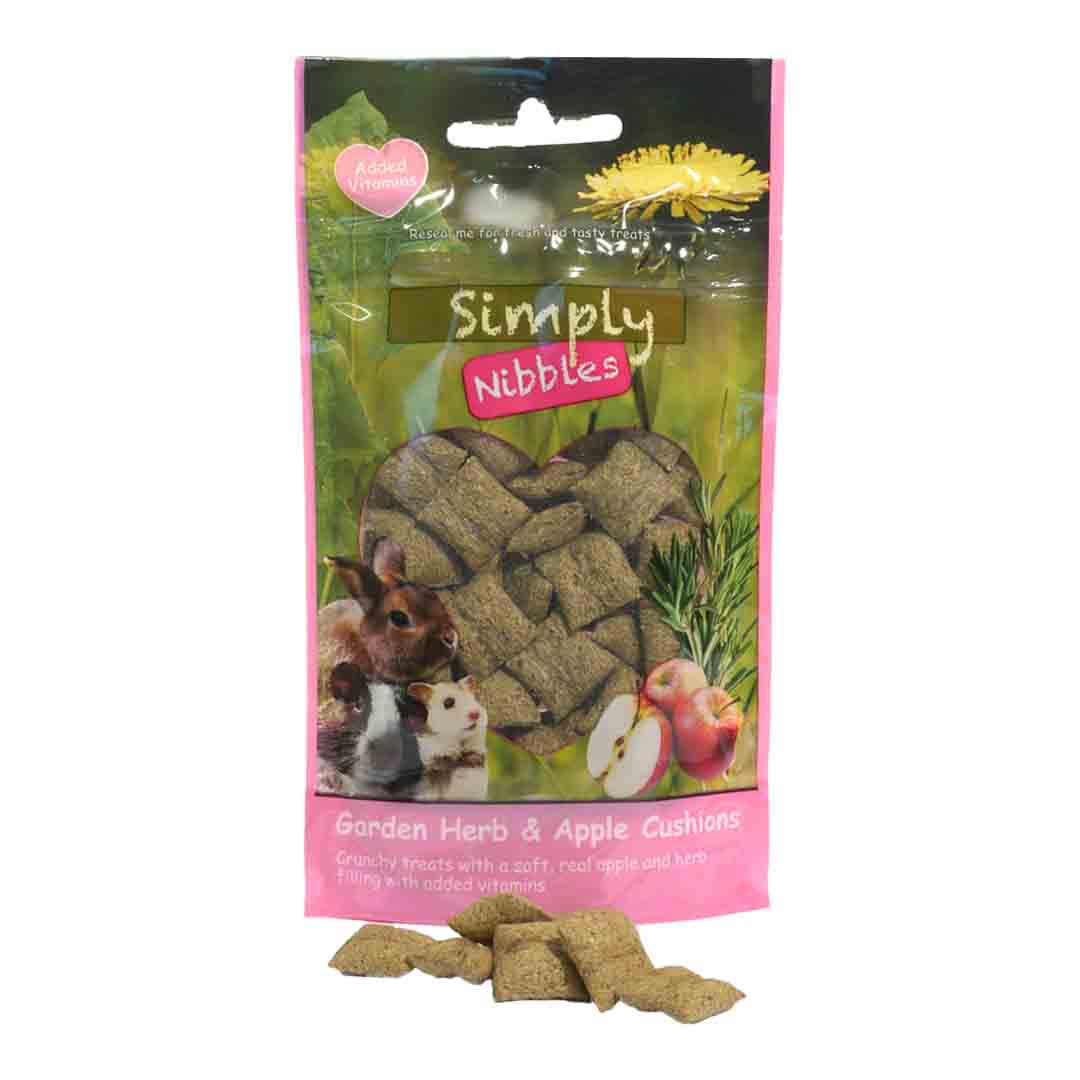 Rosewood Simply Nibbles Garden Herb & Apple Cushion Treats