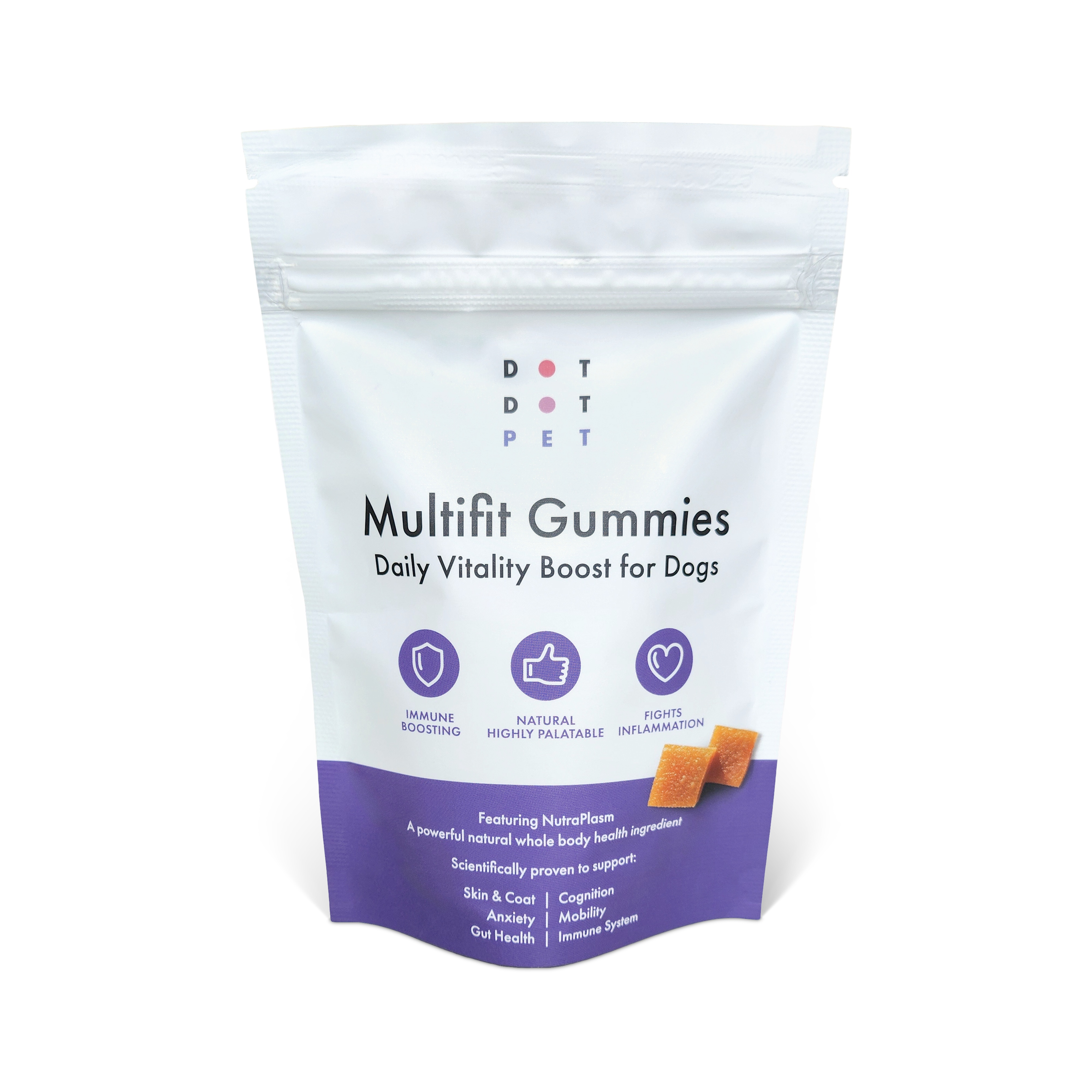 DotDotPet Multifit Multivitamin Gummies Dog 125g