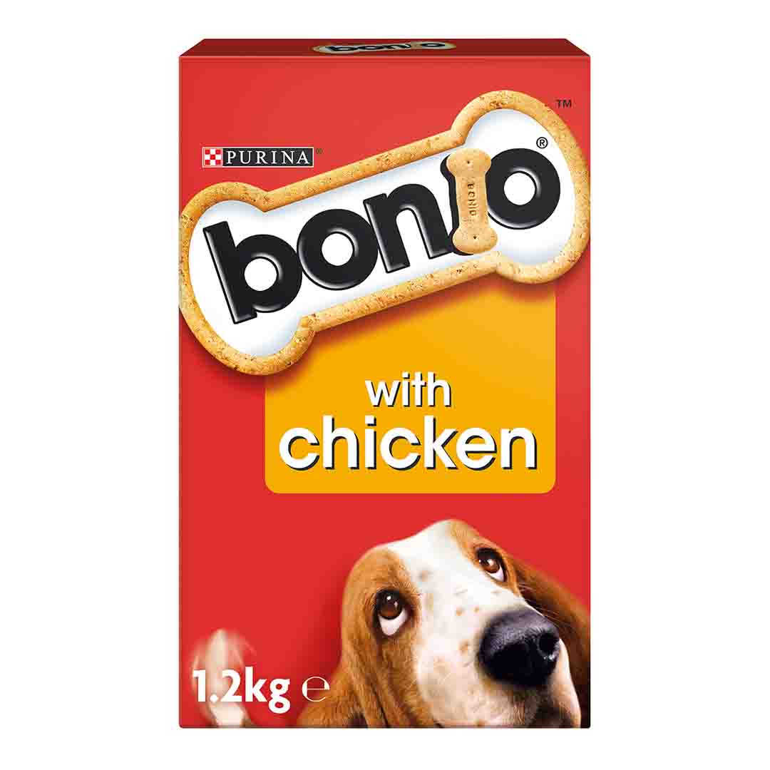 Bonio Chicken Dog Biscuits 1.2kg