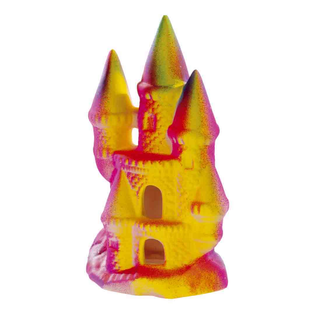 Classic Fluorescent Castle Aquarium Decorations