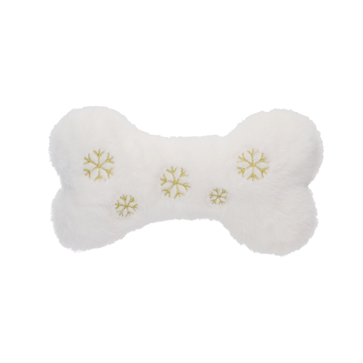 Rufus & Rosie Arctic Snowflake Bone Dog Chew Toy