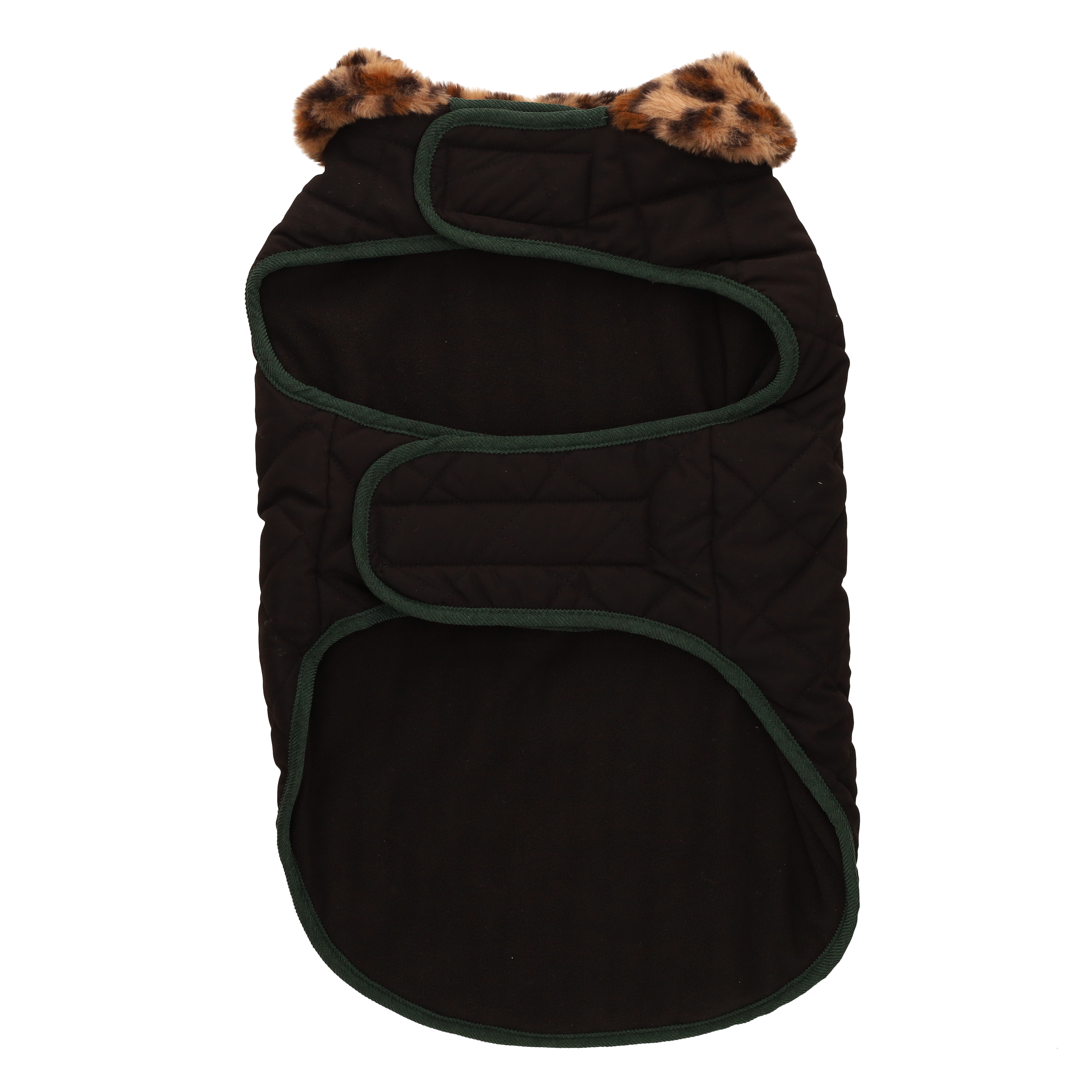 Rufus & Rosie Country Jacket Black Leopard XL Plus