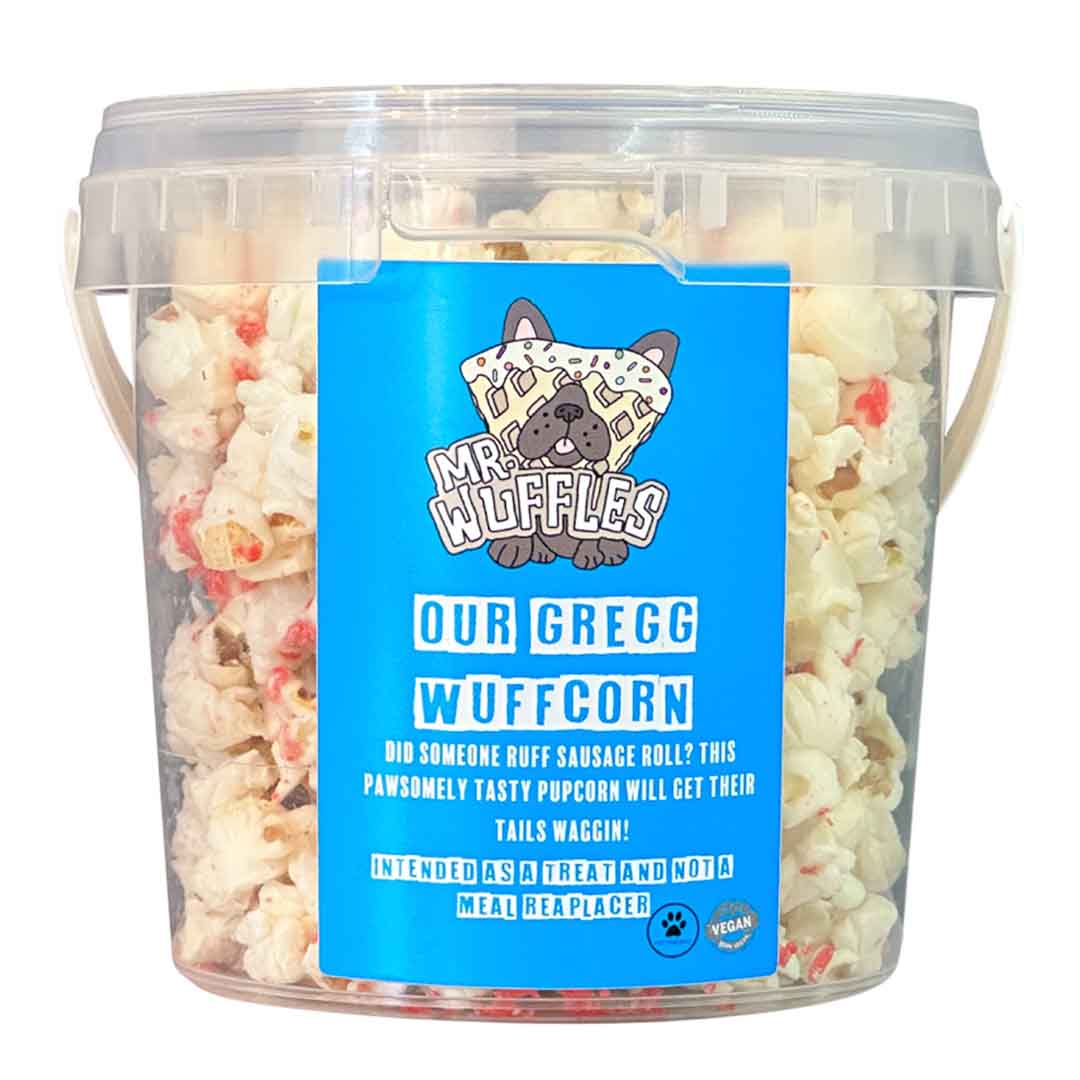 Mr Wuffles Wuffcorn Sausage Roll Popcorn Dog Treat, 50g