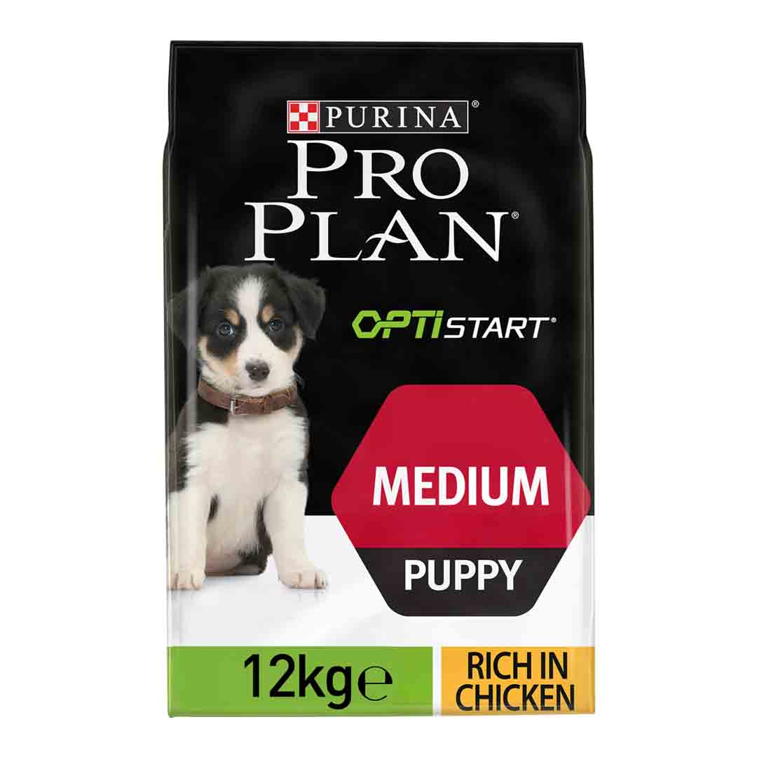 Pro Plan Puppy Food Medium Chicken 12kg