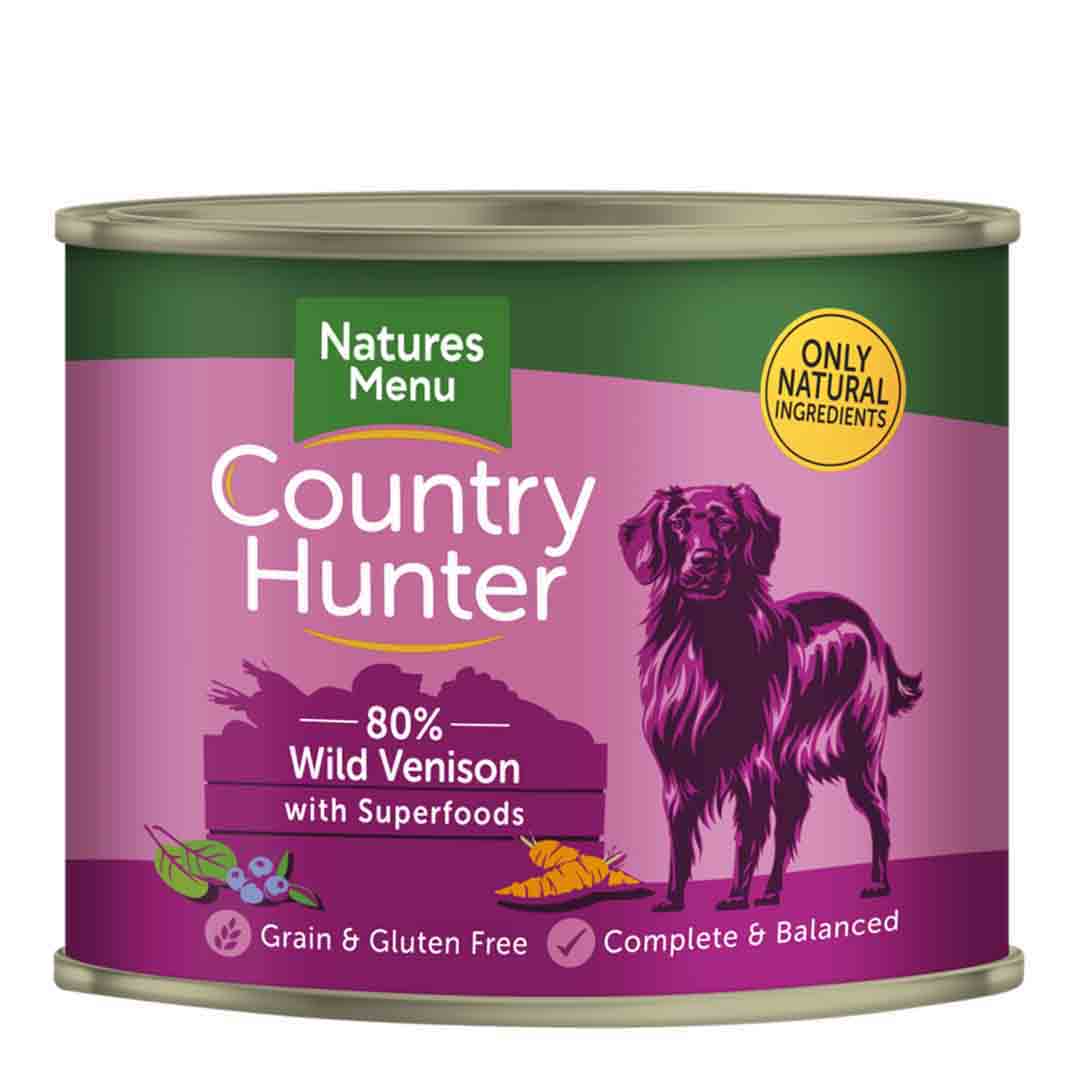 Natures Menu Country Hunter Venison with Blueberry