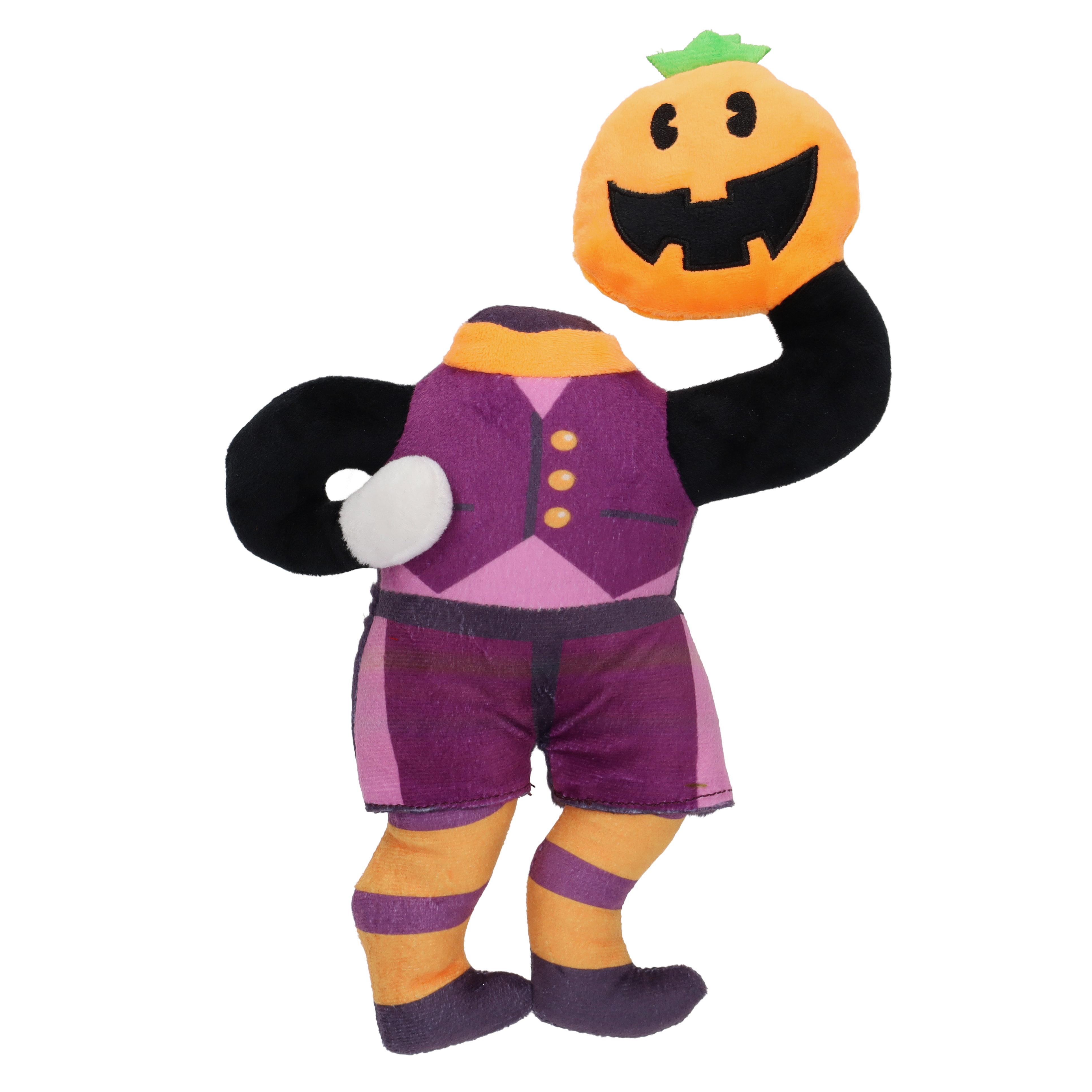 Smart Choice Squeaky Headless Pumpkin Dog Toy