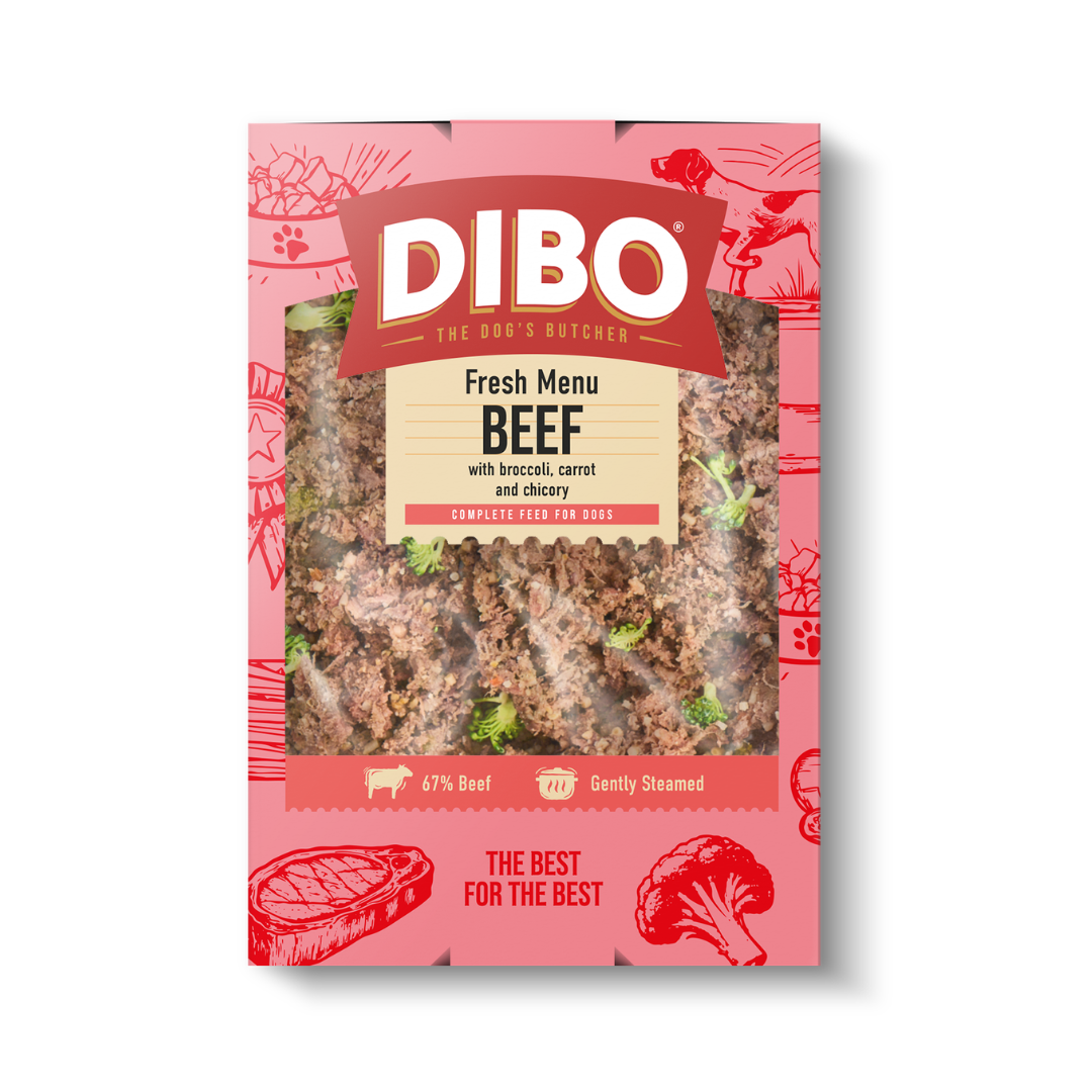 DIBO Fresh Cooked Blocks - Beef 400g