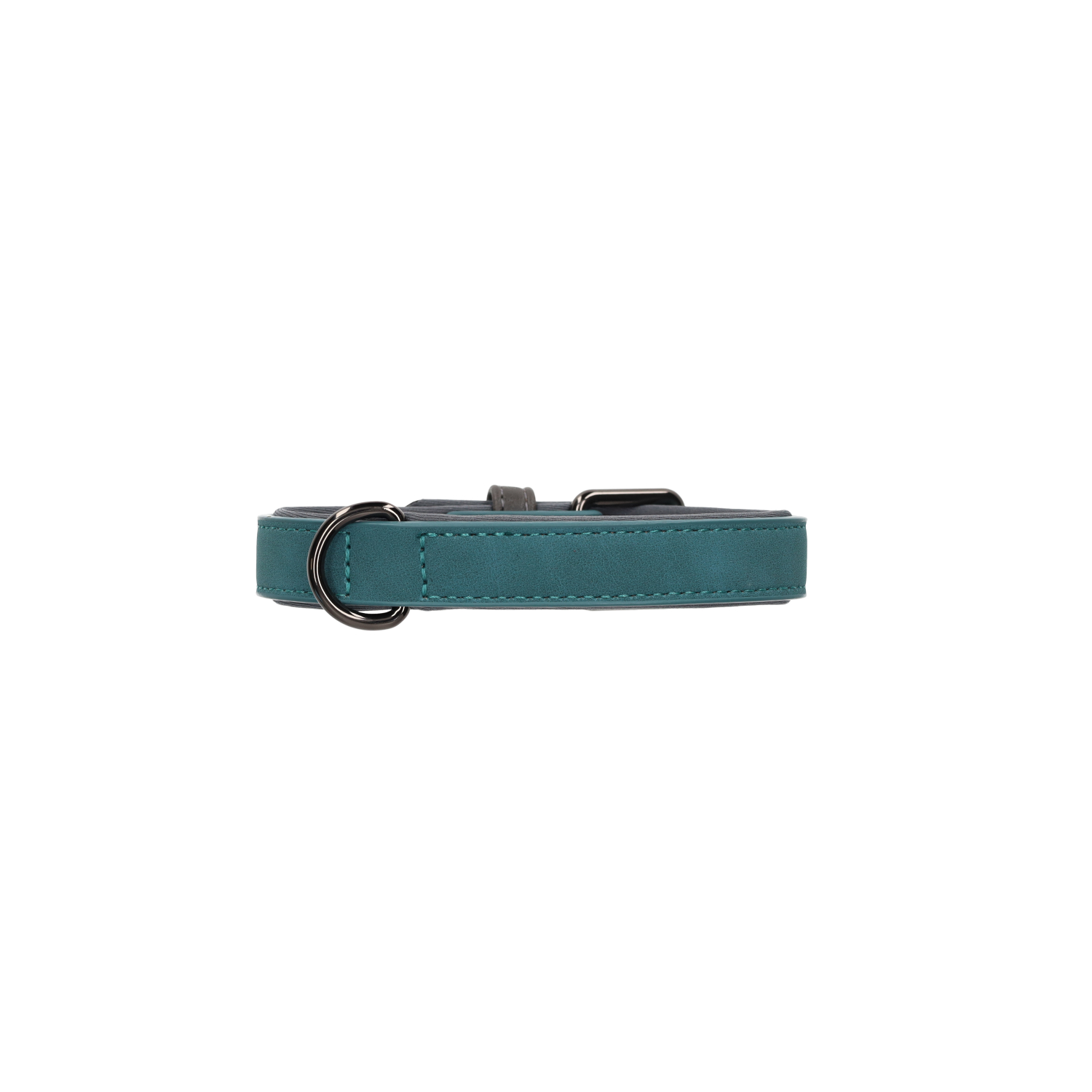 Rufus & Rosie Sotnos Brights Tech Small Dog Collar, Teal
