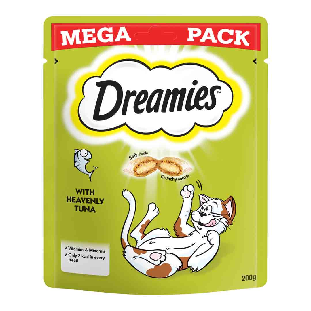 Dreamies Cat Treats Tuna Mega Pack 200g
