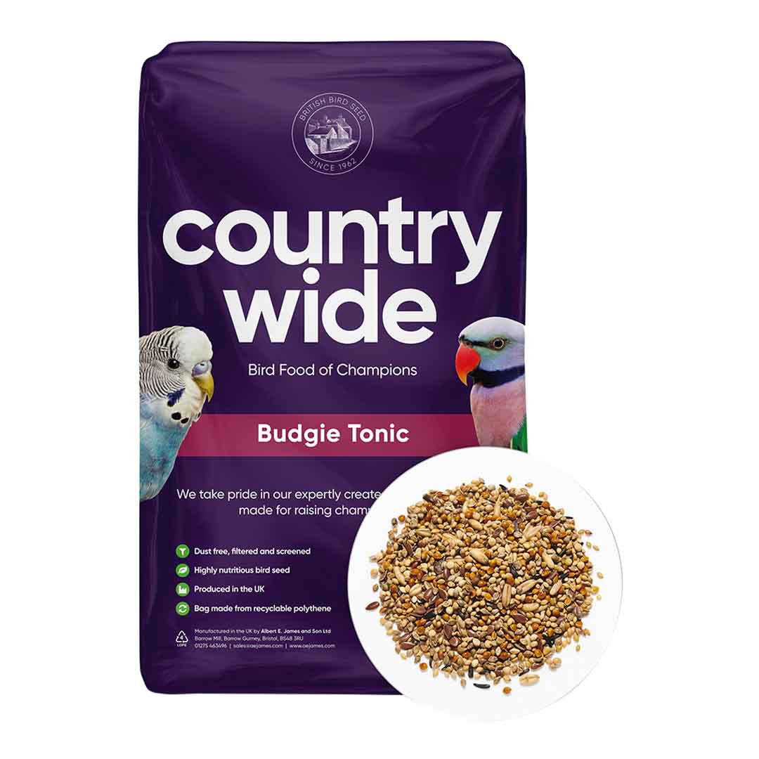 Country Wide Budgie Tonic Bird Food, 15kg