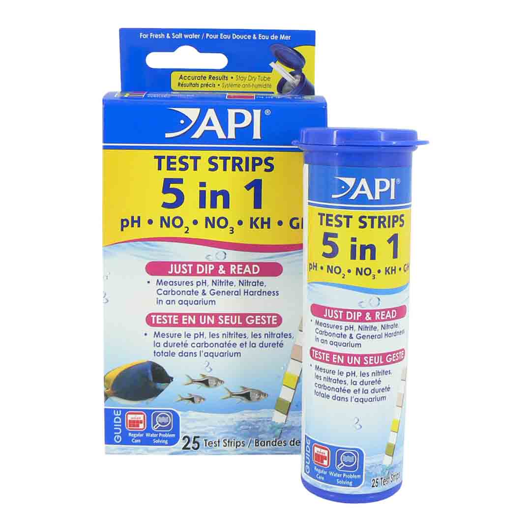 Api 5 In 1 Test Strips, Fish Tank Treatment