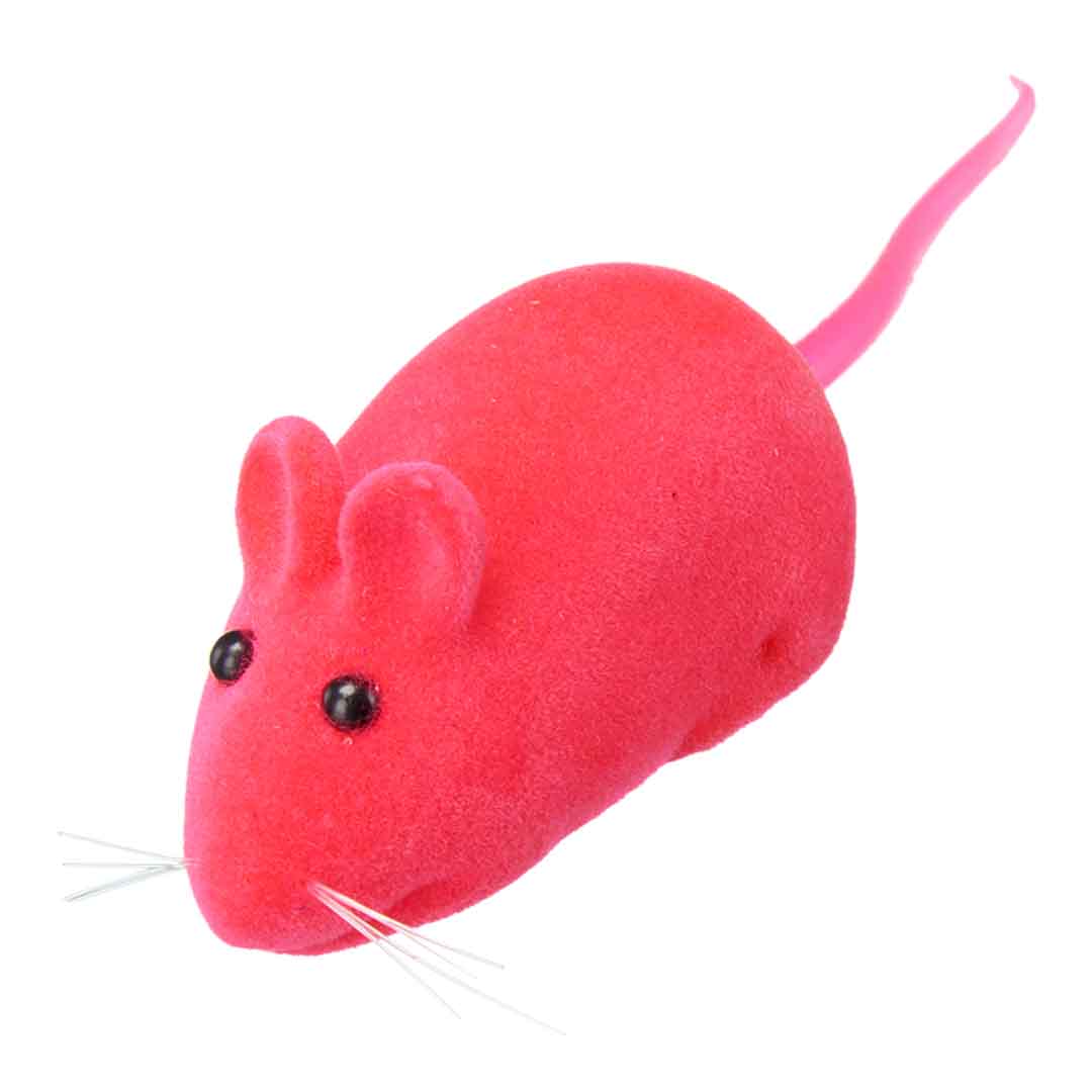 Rufus & Rosie Plush Squeaky Mouse Toy for Cats