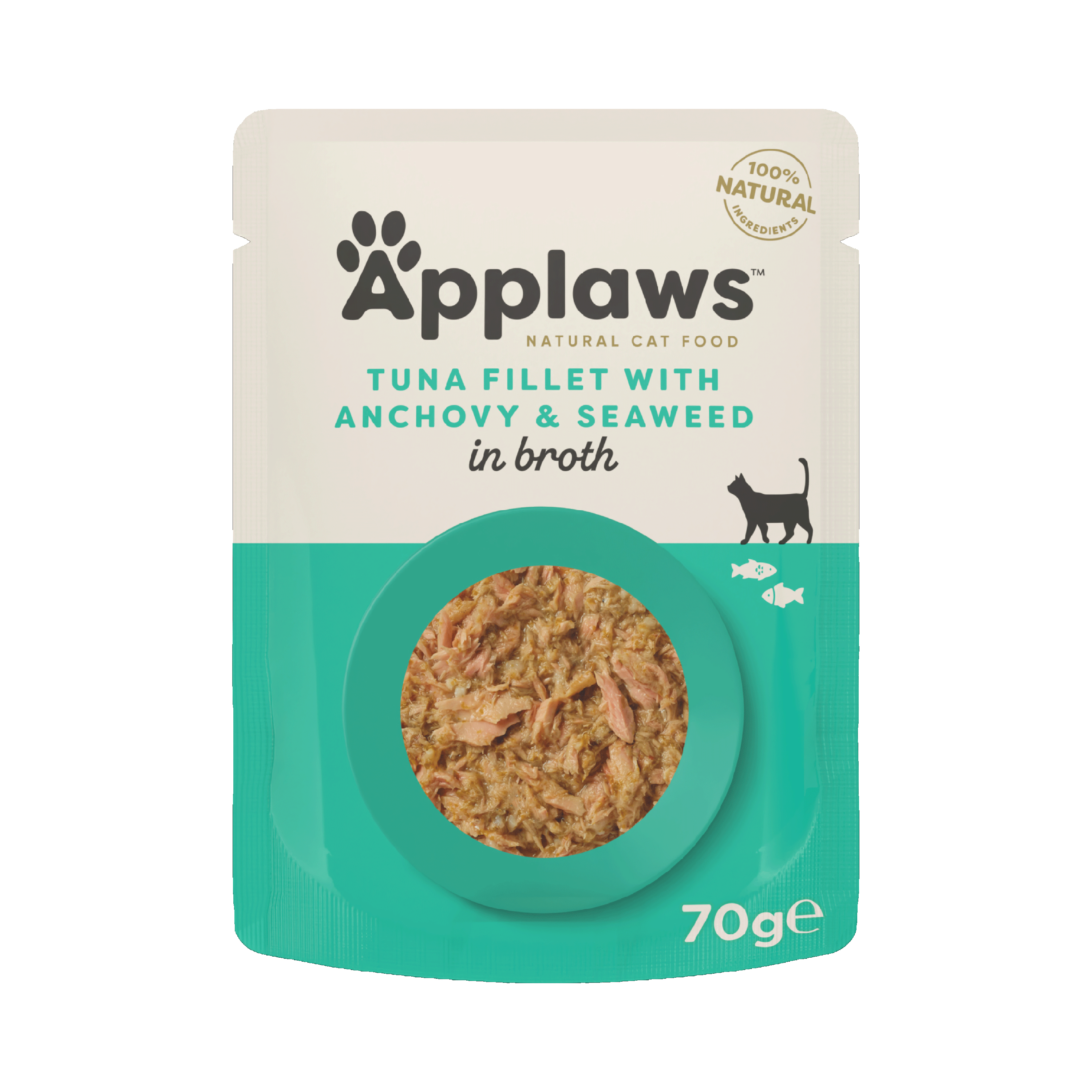 Applaws Cat Food Tuna and Anchovy Pouch 70g