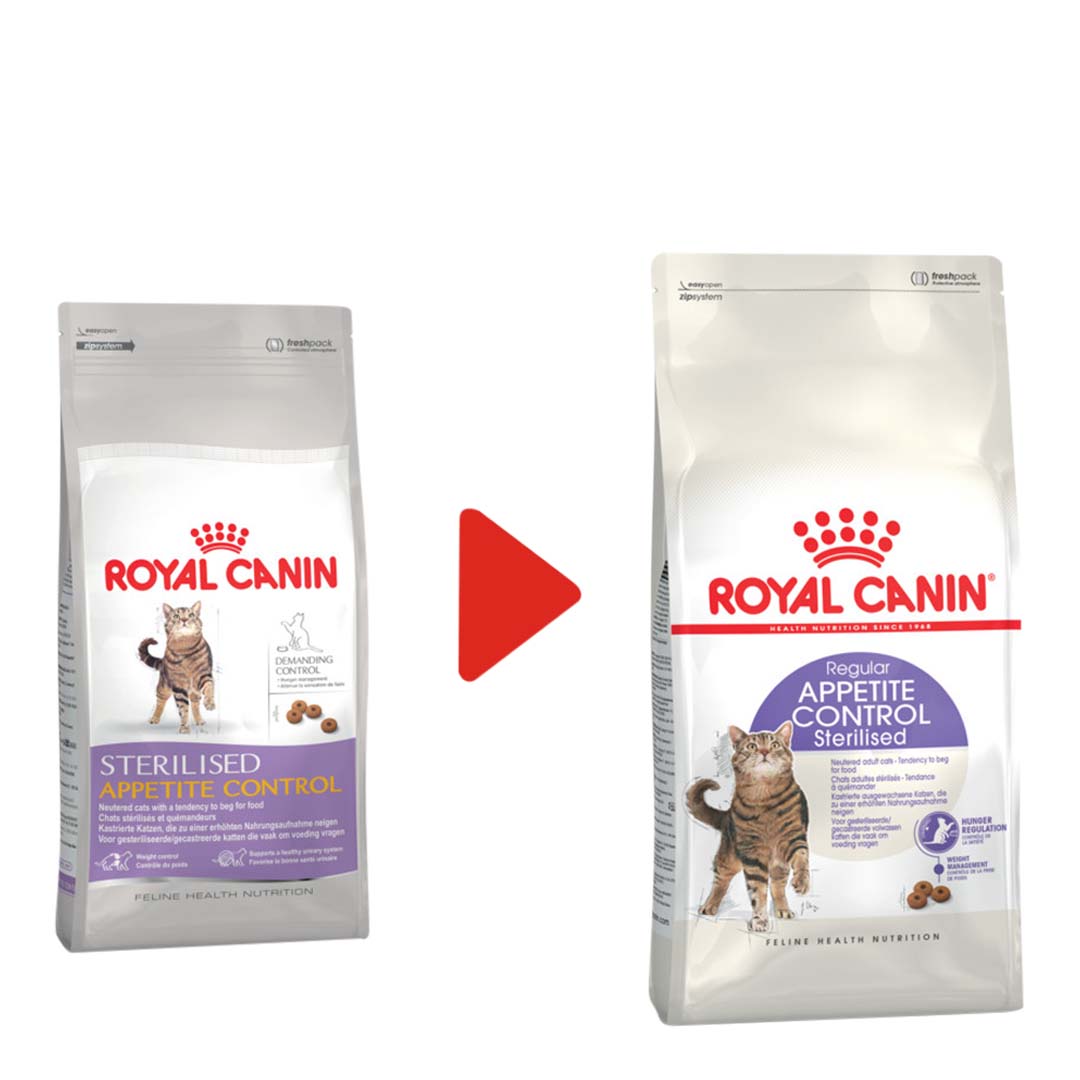 Royal Canin Regular Sterilised Appetite Control Dry Cat Food 400g