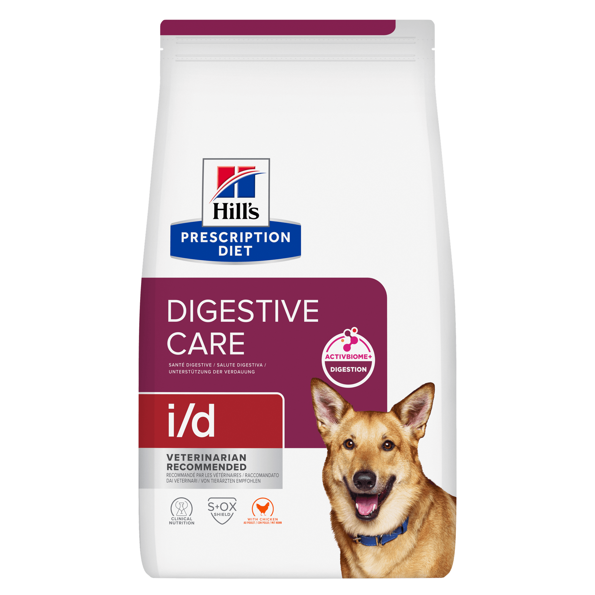 Hill'S Prescription Diet I/D Digestive Care Dry Dog Food With Chicken 12kg