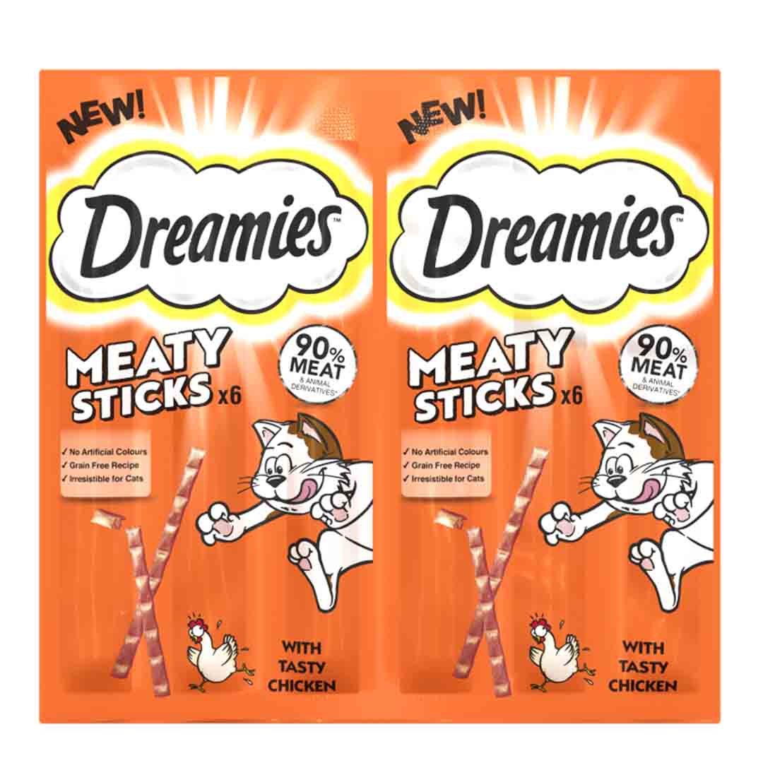 Dreamies Meaty Sticks with Chicken 30g
