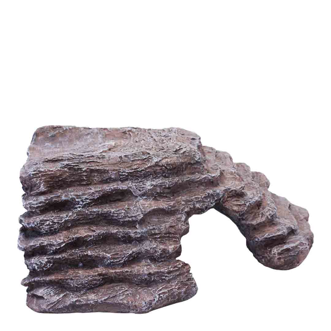 Komodo Basking Corner Ramp Brown