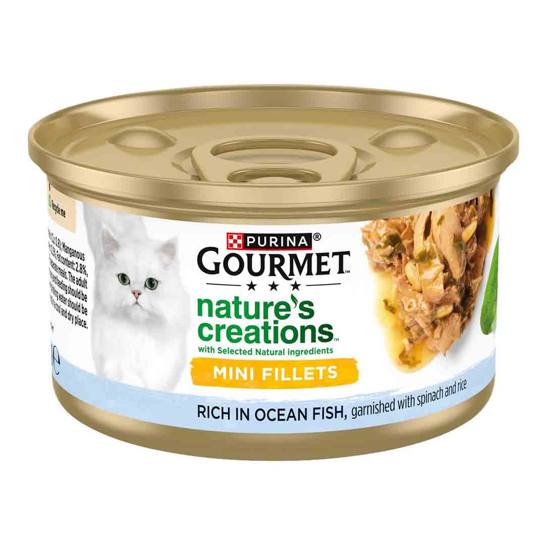 Gourmet Nature's Creations Cat Food Fish 85g