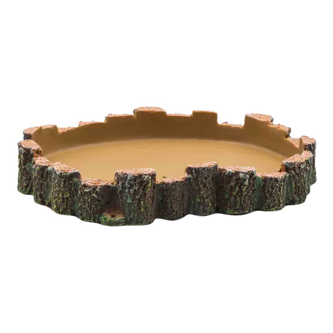 ProRep Rustic Log Pool Reptile Terrarium Accessory