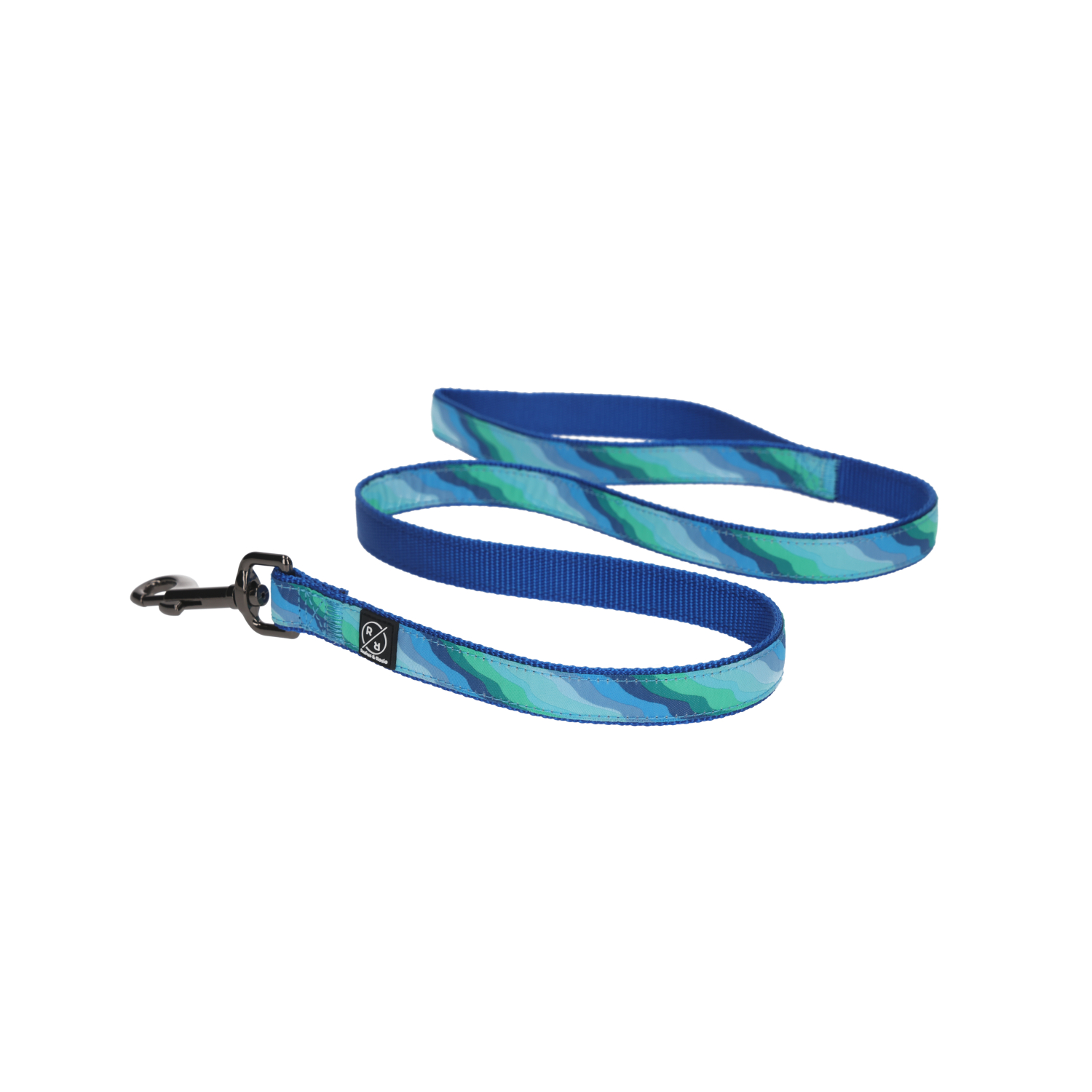 Rufus & Rosie Seashore Blue Luxe Padded Dog Lead