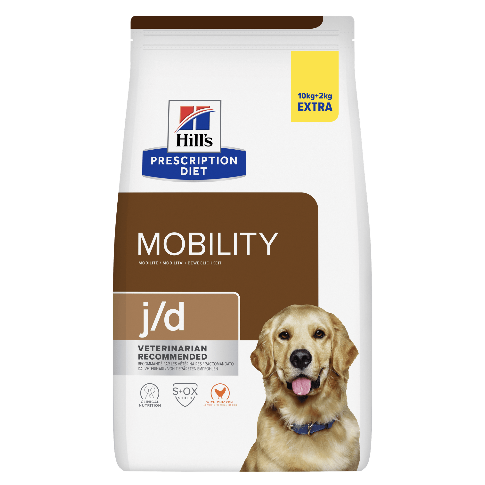 Hill'S Prescription Diet J/D Joint Care Dry Dog Food With Chicken 12kg