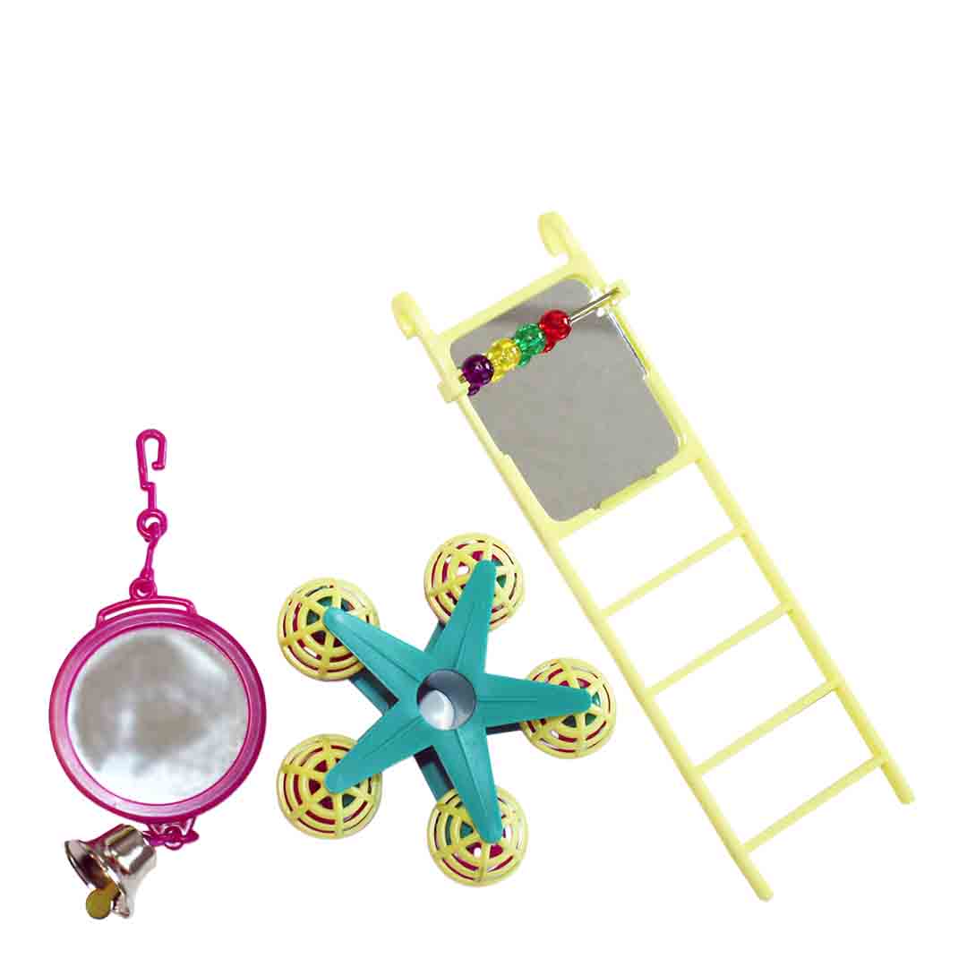 Happy Pet Multipack Bird Toys