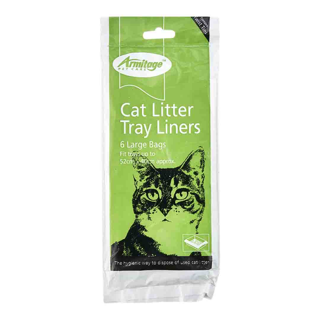 Litter Tray Liners Large 6 Pack