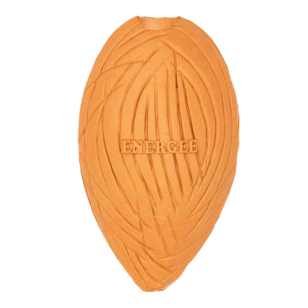 Tuffs Rubber Squeaky Almond Dog Toy 