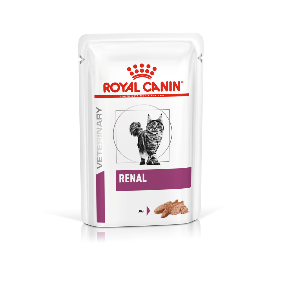 Royal Canin Renal Adult Wet Cat Food In Loaf 48x85g